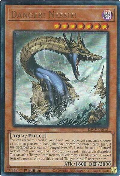Danger! Nessie! (Ultimate Rare) (RA05-EN012) [Rarity Collection 5]