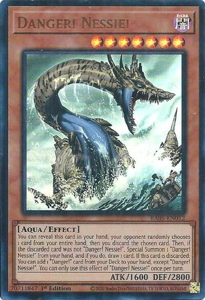 Danger! Nessie! (Ultra Rare) (RA05-EN012) [Rarity Collection 5]