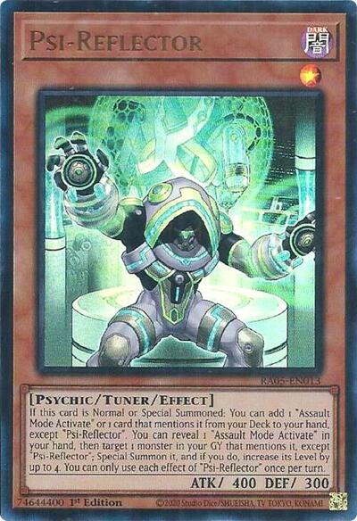 Psi-Reflector (Ultra Rare) (RA05-EN013) [Rarity Collection 5]