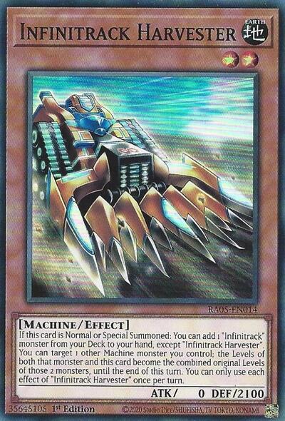 Infinitrack Harvester (RA05-EN014) [Rarity Collection 5]