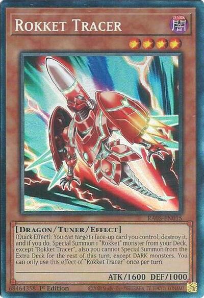 Rokket Tracer (Collector's Rare) (RA05-EN015) [Rarity Collection 5]