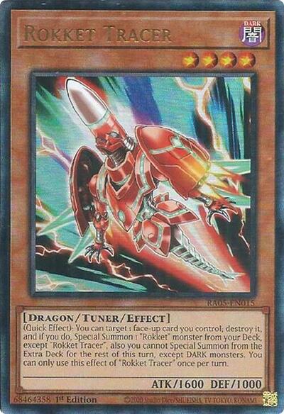 Rokket Tracer (Ultimate Rare) (RA05-EN015) [Rarity Collection 5]