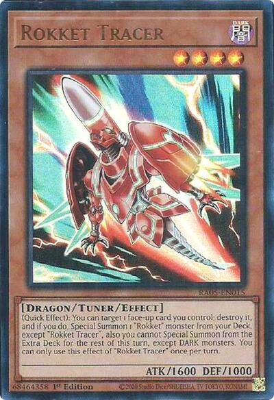 Rokket Tracer (Ultra Rare) (RA05-EN015) [Rarity Collection 5]