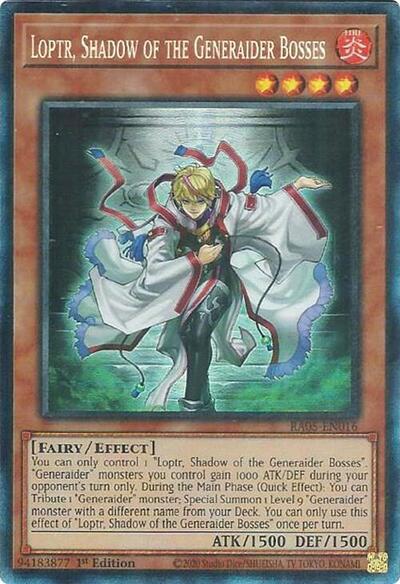 Loptr, Shadow of the Generaider Bosses (Collector's Rare) (RA05-EN016) [Rarity Collection 5]