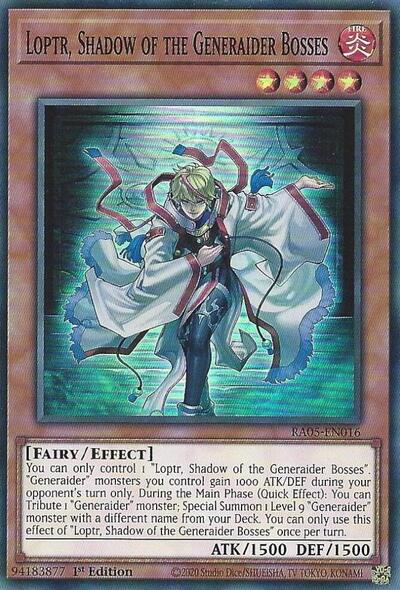 Loptr, Shadow of the Generaider Bosses (RA05-EN016) [Rarity Collection 5]