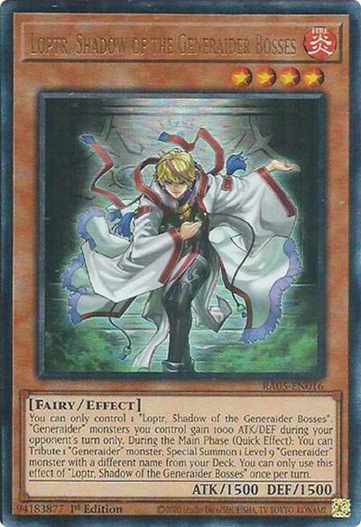 Loptr, Shadow of the Generaider Bosses (Ultimate Rare) (RA05-EN016) [Rarity Collection 5]