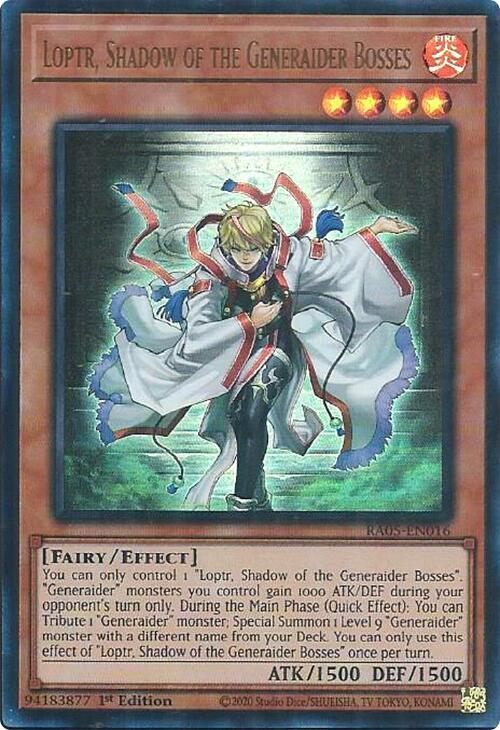 Loptr, Shadow of the Generaider Bosses (Ultra Rare) (RA05-EN016) [Rarity Collection 5]
