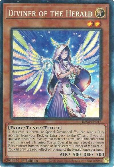 Diviner of the Herald (Collector's Rare) (RA05-EN017) [Rarity Collection 5]