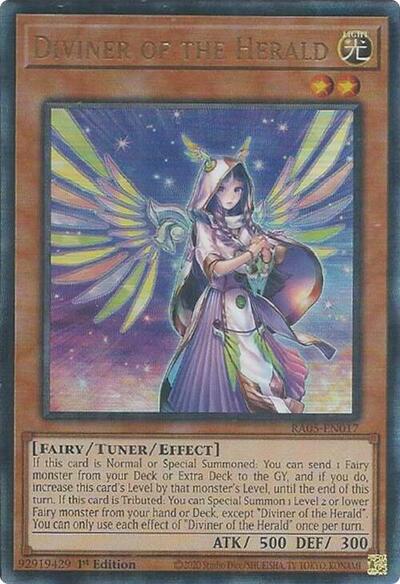 Diviner of the Herald (Ultimate Rare) (RA05-EN017) [Rarity Collection 5]
