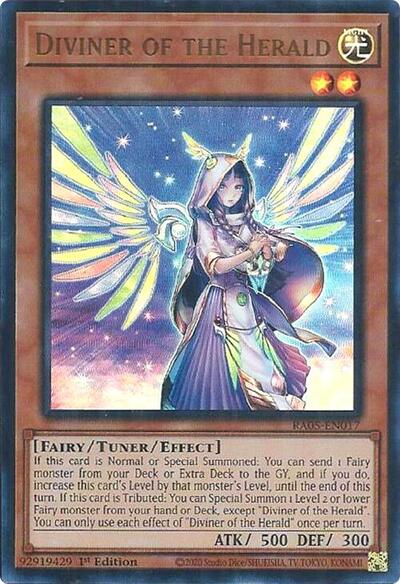 Diviner of the Herald (Ultra Rare) (RA05-EN017) [Rarity Collection 5]
