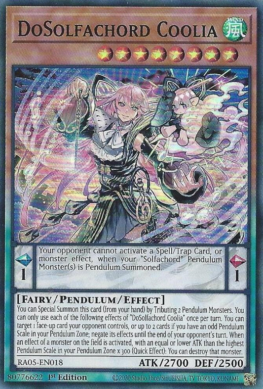 DoSolfachord Coolia (RA05-EN018) [Rarity Collection 5]