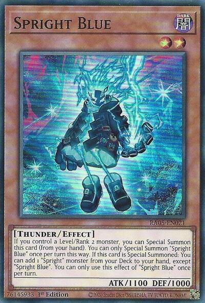Spright Blue (RA05-EN021) [Rarity Collection 5]