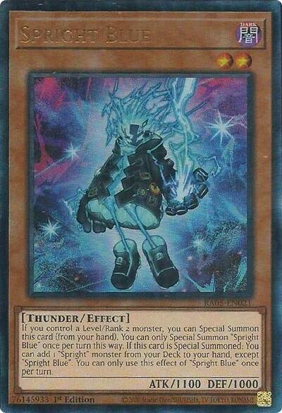 Spright Blue (Ultimate Rare) (RA05-EN021) [Rarity Collection 5]