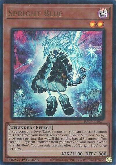 Spright Blue (Ultra Rare) (RA05-EN021) [Rarity Collection 5]