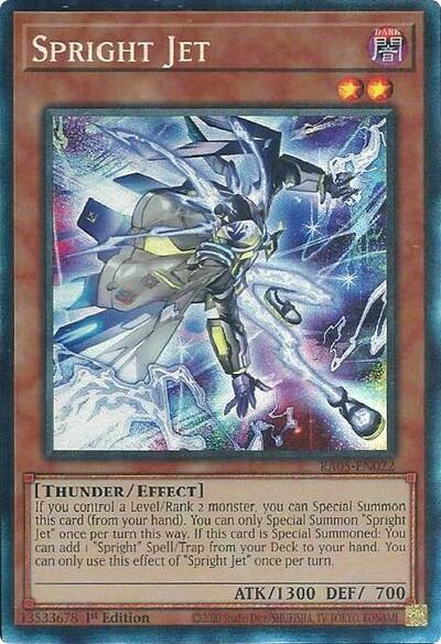 Spright Jet (Collector's Rare) (RA05-EN022) [Rarity Collection 5]