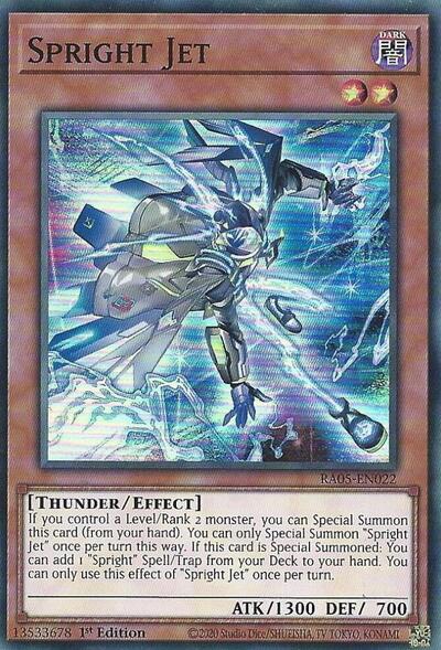 Spright Jet (RA05-EN022) [Rarity Collection 5]
