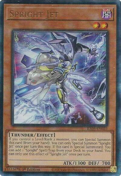 Spright Jet (Ultimate Rare) (RA05-EN022) [Rarity Collection 5]