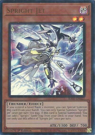 Spright Jet (Ultra Rare) (RA05-EN022) [Rarity Collection 5]