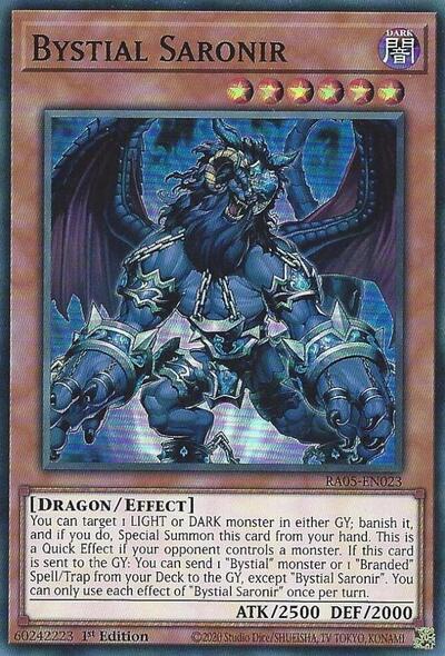 Bystial Saronir (RA05-EN023) [Rarity Collection 5]