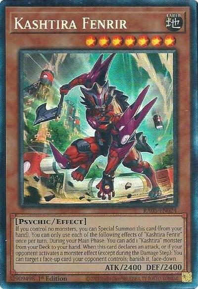 Kashtira Fenrir (Collector's Rare) (RA05-EN024) [Rarity Collection 5]