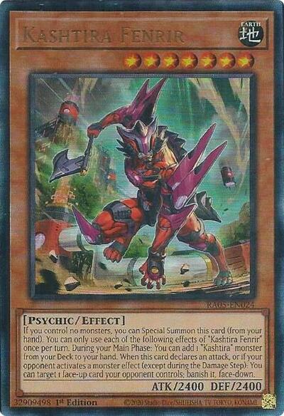 Kashtira Fenrir (Ultimate Rare) (RA05-EN024) [Rarity Collection 5]