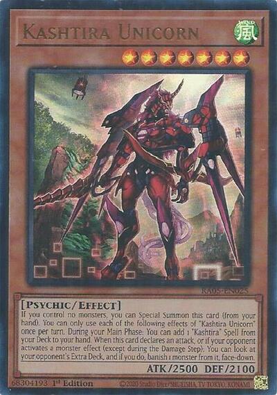 Kashtira Unicorn (Ultra Rare) (RA05-EN025) [Rarity Collection 5]
