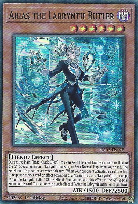 Arias the Labrynth Butler (RA05-EN028) [Rarity Collection 5]