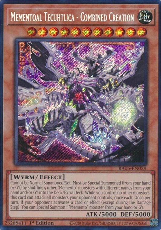Mementoal Tecuhtlica - Combined Creation (Secret Rare) (RA05-EN029) [Rarity Collection 5]