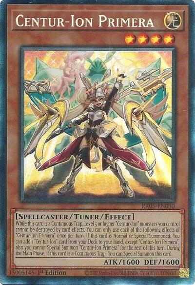 Centur-Ion Primera (Collector's Rare) (RA05-EN030) [Rarity Collection 5]