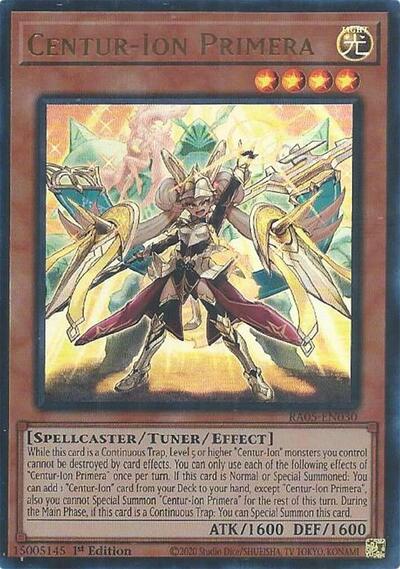 Centur-Ion Primera (Ultra Rare) (RA05-EN030) [Rarity Collection 5]