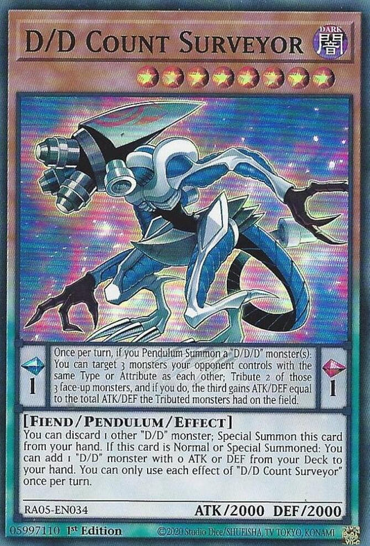 D/D Count Surveyor (RA05-EN034) [Rarity Collection 5]