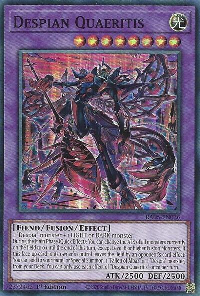 Despian Quaeritis (RA05-EN036) [Rarity Collection 5]