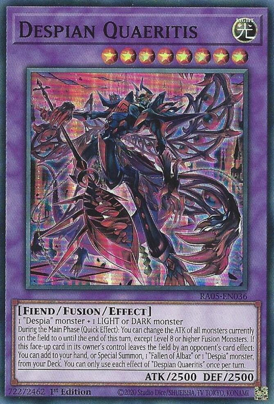 Despian Quaeritis (RA05-EN036) [Rarity Collection 5]