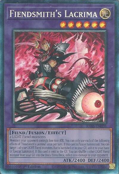 Fiendsmith's Lacrima (Collector's Rare) (RA05-EN038) [Rarity Collection 5]