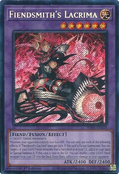 Fiendsmith's Lacrima (Secret Rare) (RA05-EN038) [Rarity Collection 5]
