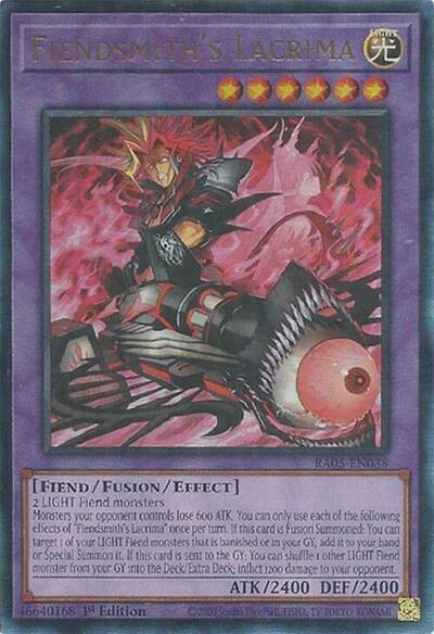 Fiendsmith's Lacrima (Ultimate Rare) (RA05-EN038) [Rarity Collection 5]