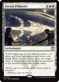 Forum Filibuster (14) [Commander: Secrets of Strixhaven]