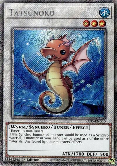 Tatsunoko (Platinum Secret Rare) (RA05-EN040) [Rarity Collection 5]