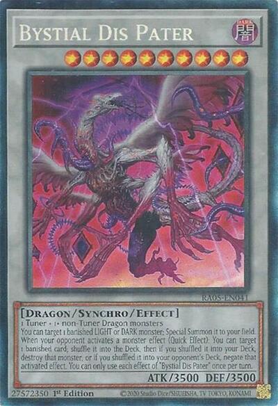 Bystial Dis Pater (Collector's Rare) (RA05-EN041) [Rarity Collection 5]