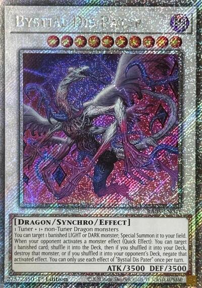 Bystial Dis Pater (Platinum Secret Rare) (RA05-EN041) [Rarity Collection 5]