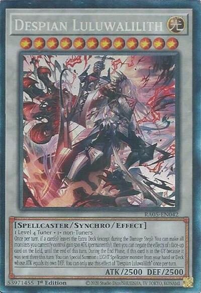 Despian Luluwalilith (Collector's Rare) (RA05-EN042) [Rarity Collection 5]