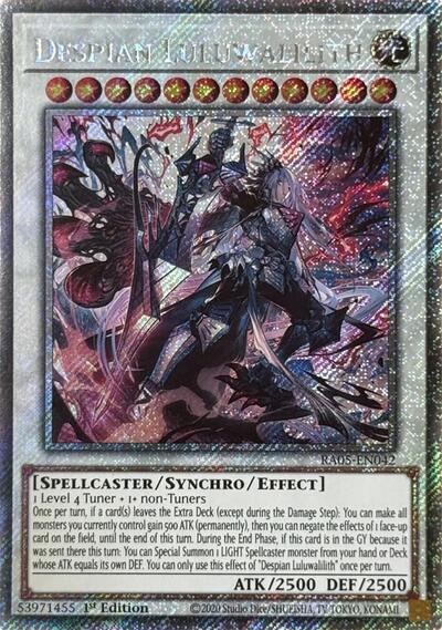 Despian Luluwalilith (Platinum Secret Rare) (RA05-EN042) [Rarity Collection 5]