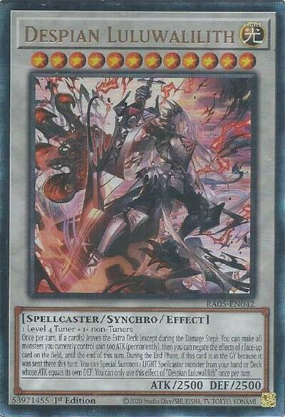 Despian Luluwalilith (Ultimate Rare) (RA05-EN042) [Rarity Collection 5]