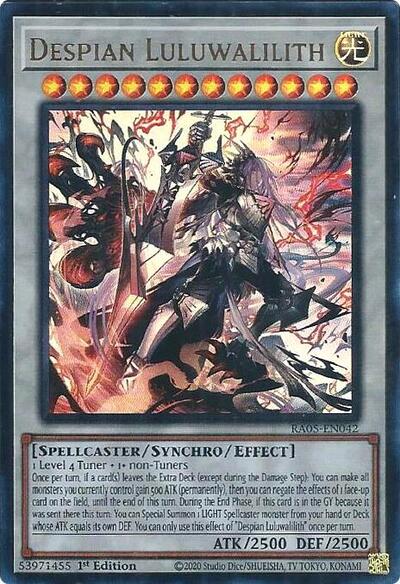 Despian Luluwalilith (Ultra Rare) (RA05-EN042) [Rarity Collection 5]