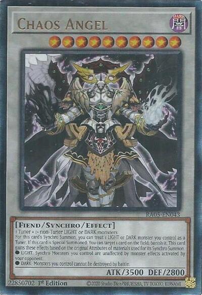 Chaos Angel (Ultimate Rare) (RA05-EN043) [Rarity Collection 5]