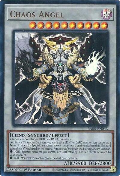 Chaos Angel (Ultra Rare) (RA05-EN043) [Rarity Collection 5]