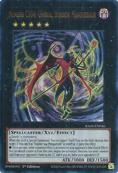 Number C104: Umbral Horror Masquerade (Ultra Rare) (RA05-EN046) [Rarity Collection 5]