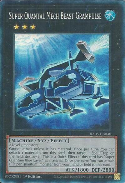 Super Quantal Mech Beast Grampulse (Collector's Rare) (RA05-EN048) [Rarity Collection 5]