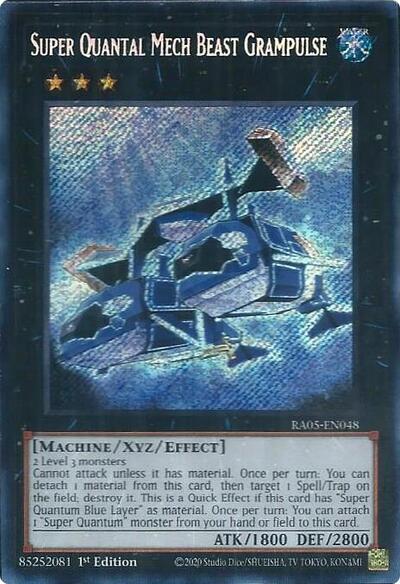 Super Quantal Mech Beast Grampulse (Secret Rare) (RA05-EN048) [Rarity Collection 5]