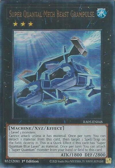 Super Quantal Mech Beast Grampulse (Ultimate Rare) (RA05-EN048) [Rarity Collection 5]